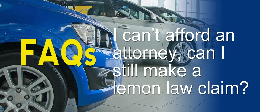 California lemon law FAQs, CA lemon law attorney