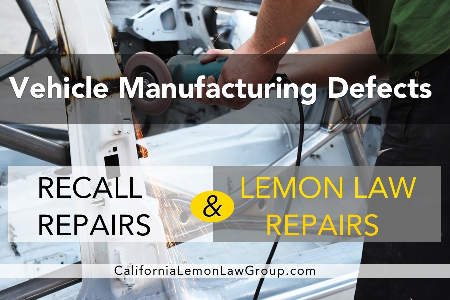 auto recall repairs vs lemon law auto repairs