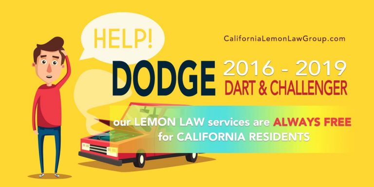 California Lemon Law, Dodge Dart, Challenger, 1500 EcoDiesel