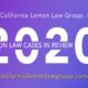 California Lemon Law 2020 Review