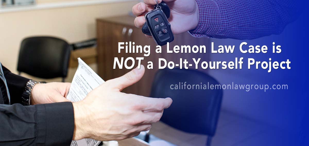 filing a lemon law case California