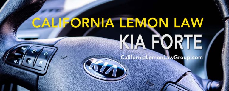 Kia Forte, California Lemon Law, Kia engine problems