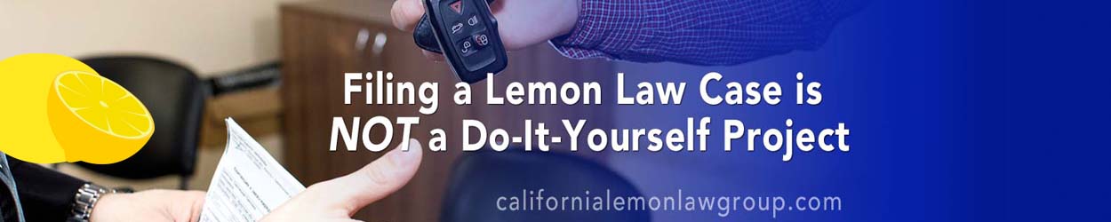 why not to file a lemon law case on your own