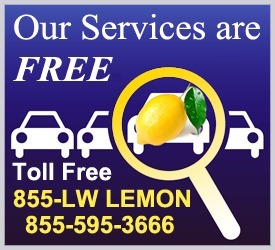 Our services are free. California Lemon Law Group