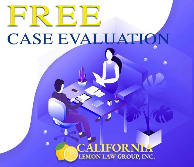 free case evaluation, California Lemon Law Group, Inc.