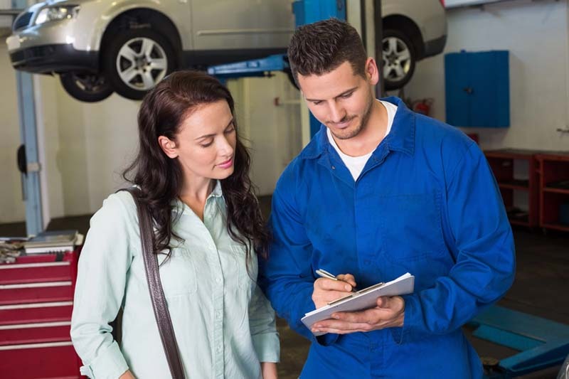 service repair records